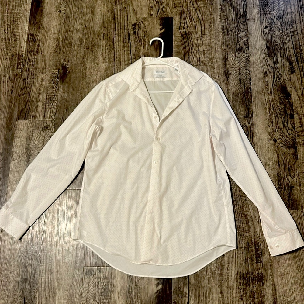 Calvin Klein men’s long sleeve dress shirt